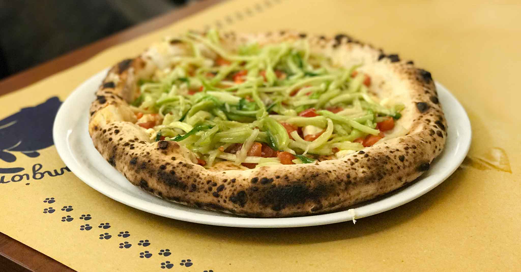 Roma. La Pizza della Settimana è la stellare Agro Romano della Gatta Mangiona