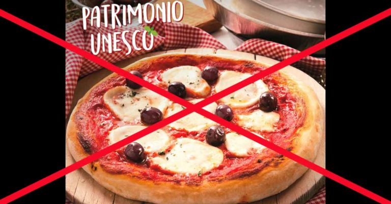 Se questa è una pizza, l&#8217;Unesco avrebbe avuto da ridire e i napoletani farebbero un pernacchio