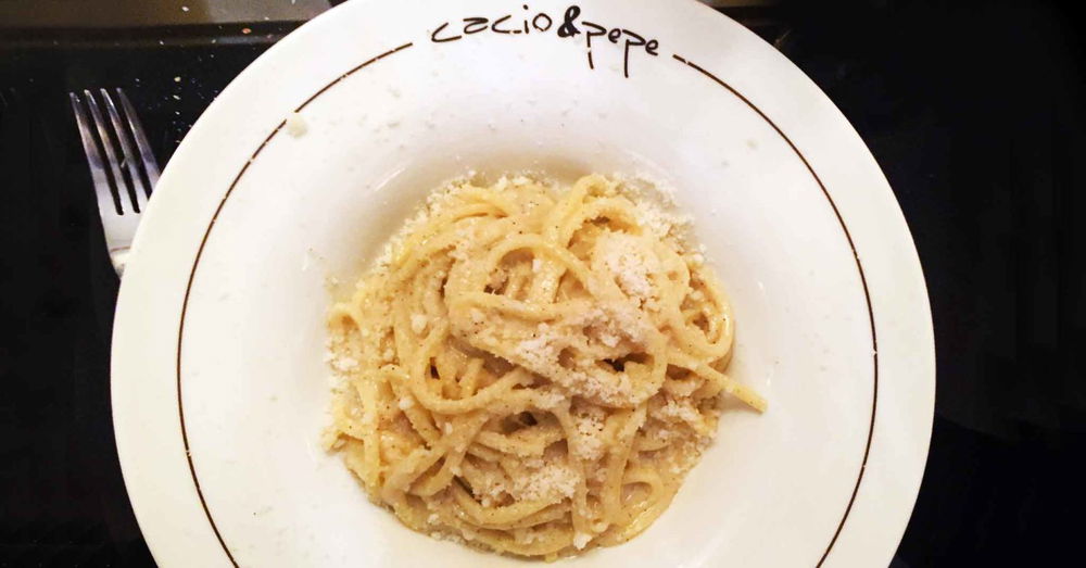 Milano Cacio  e  Pepe  e  cucina romana  in 5 Giornate