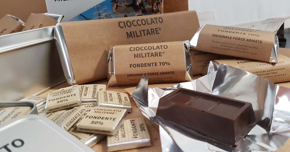 Il cioccolato militare ritorna e lo assaggerete al Taste a Firenze