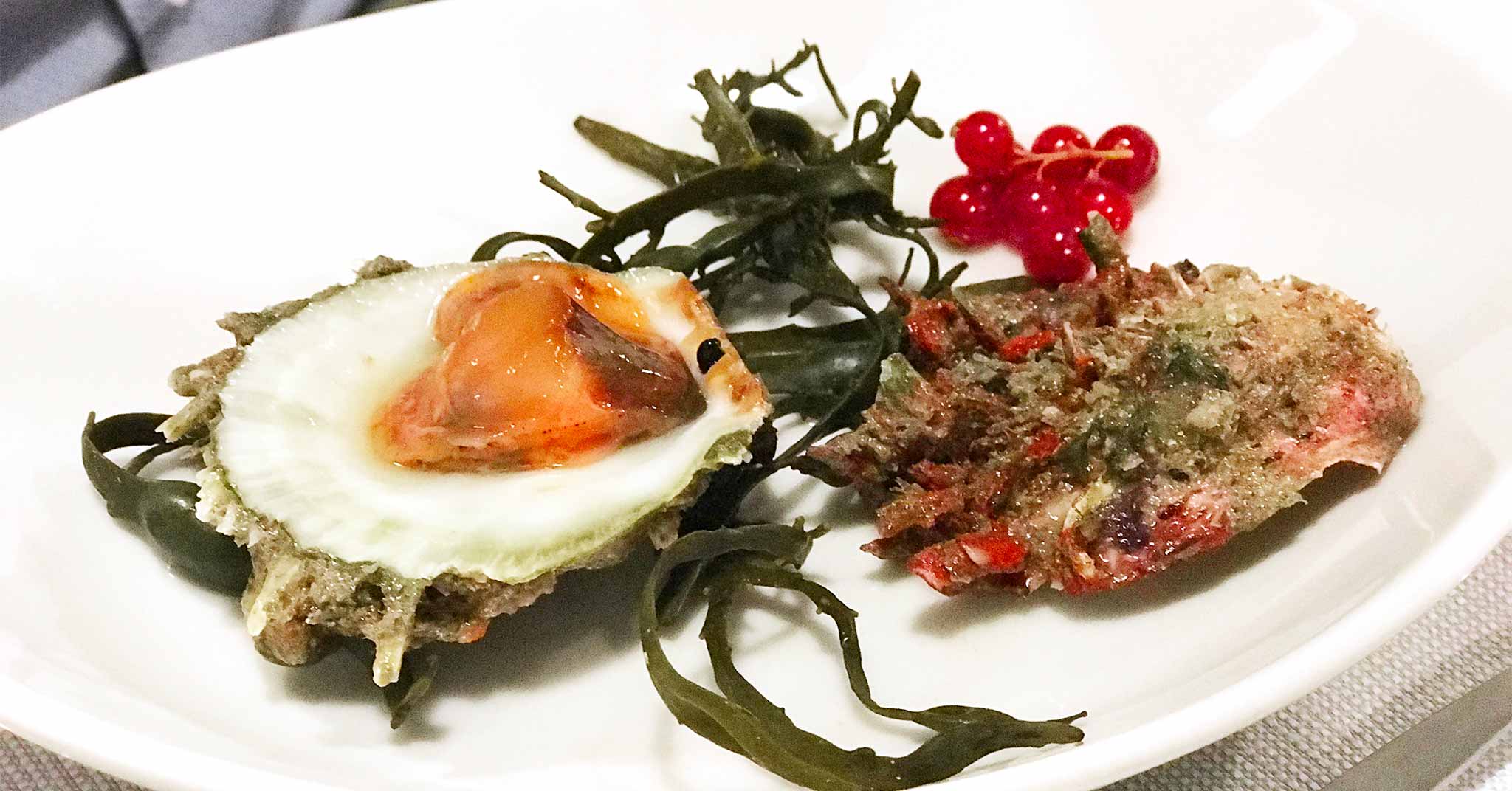 Roma. Osteria 140 che stupisce con ostriche rosse di Gallipoli e percebes