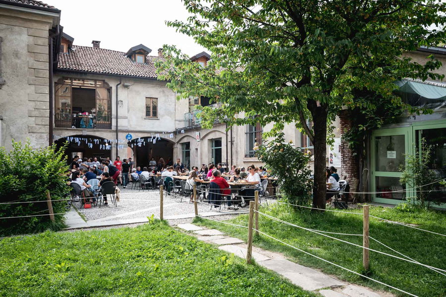 Mangiare all&#8217;aperto da Nicola Cavallaro a Un Posto a Milano