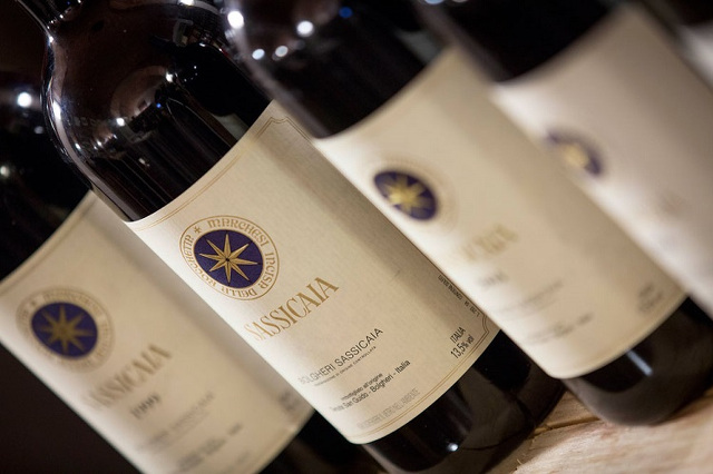 Il Sassicaia è il migliore dei 50 vini della Best Italian Wine Awards 2018