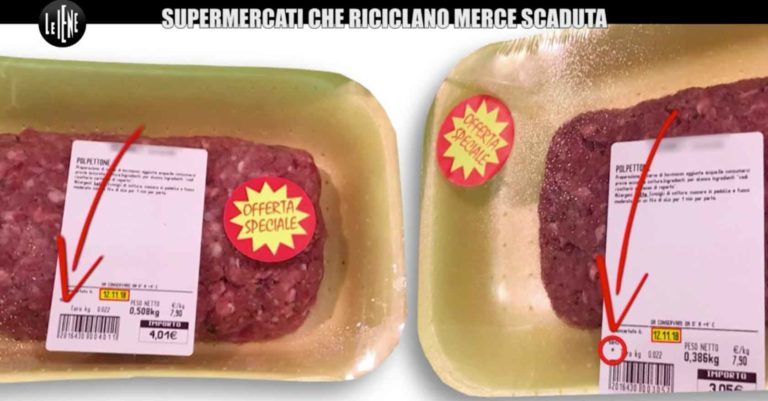 Le Iene e i cibi scaduti dei supermercati: un asterisco vi dice la verità