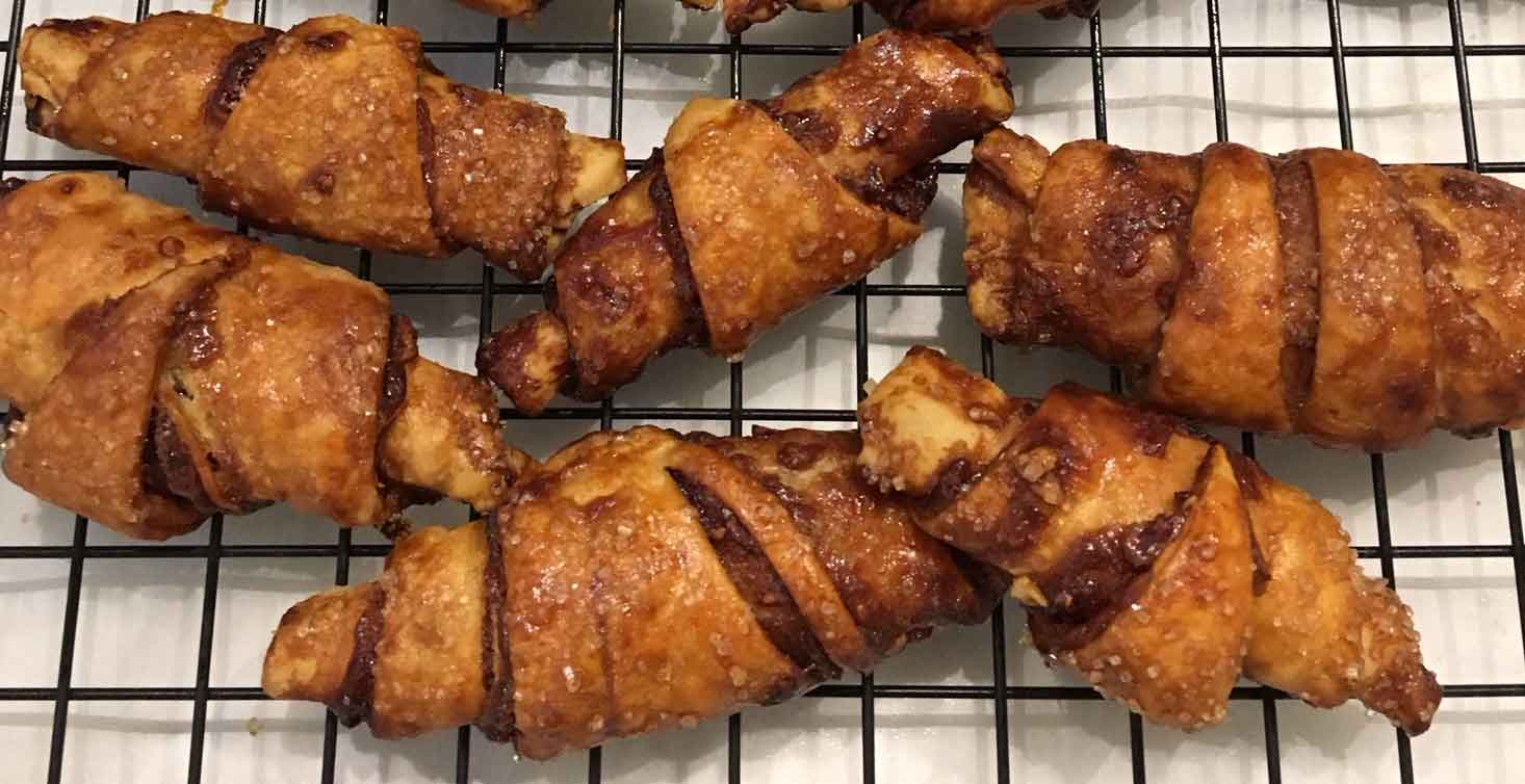 La ricetta dei Rugelach ebraici di Quattro Quarti a Milano