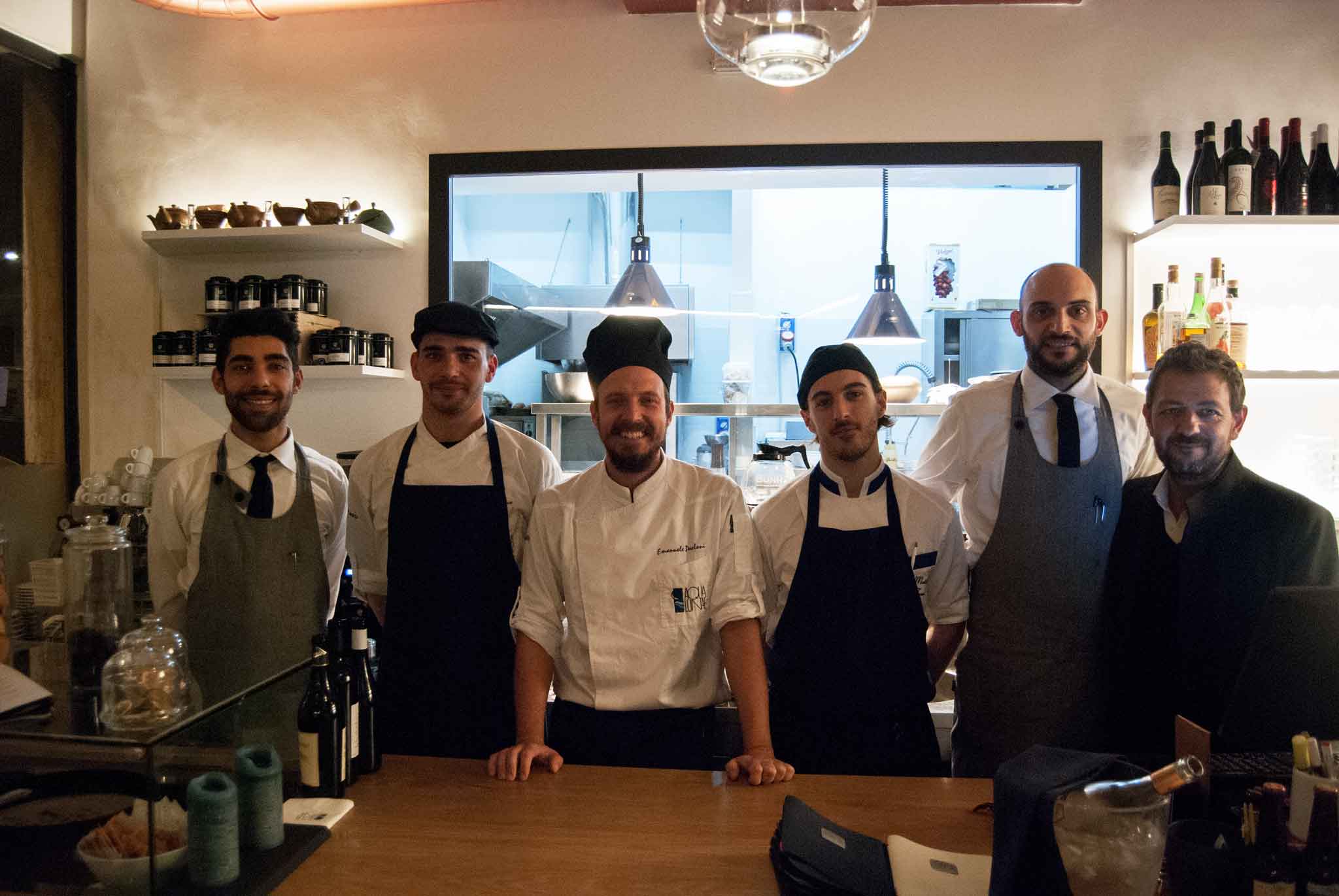 Roma. Cena stampa per scoprire la cucina tra terra e mare di Aqualunae Bistrot