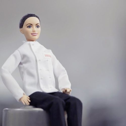 Barbie ha il volto di Rosanna Marziale chef del ristorante stella Michelin Le Colonne