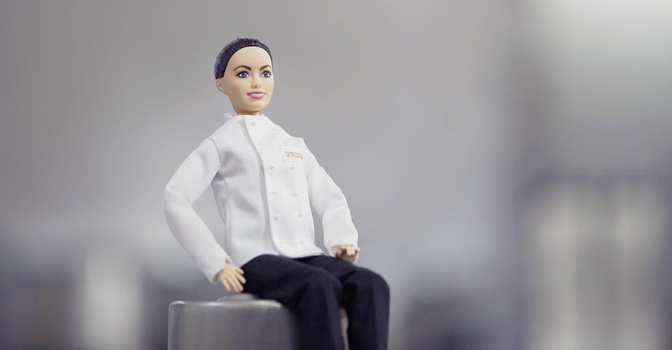 Barbie ha il volto di Rosanna Marziale, chef del ristorante stella Michelin Le Colonne