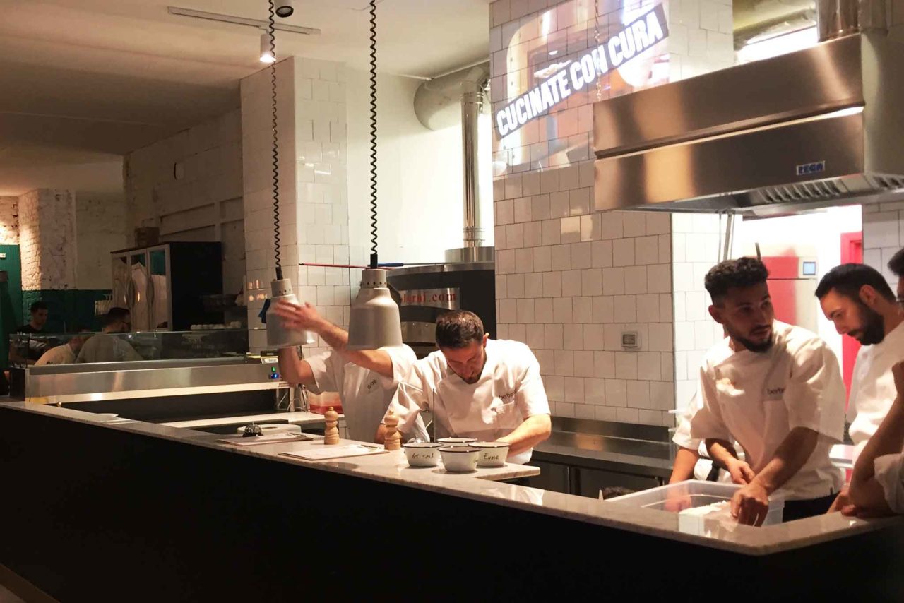 nuove pizzerie a Milano berberè centrale bancone forno elettrico