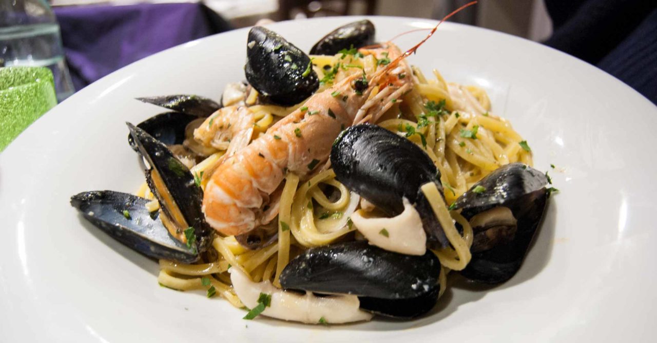 Spaghetti scoglio