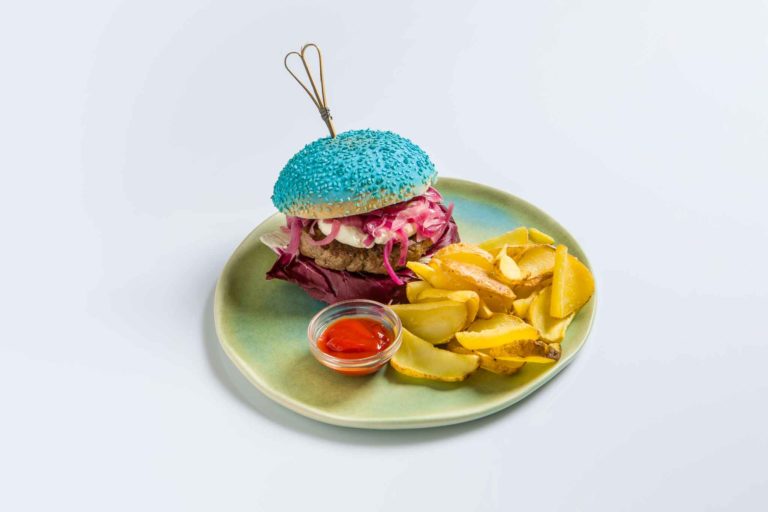 La ricetta dell&#8217;Ink Burger di Luca Martin