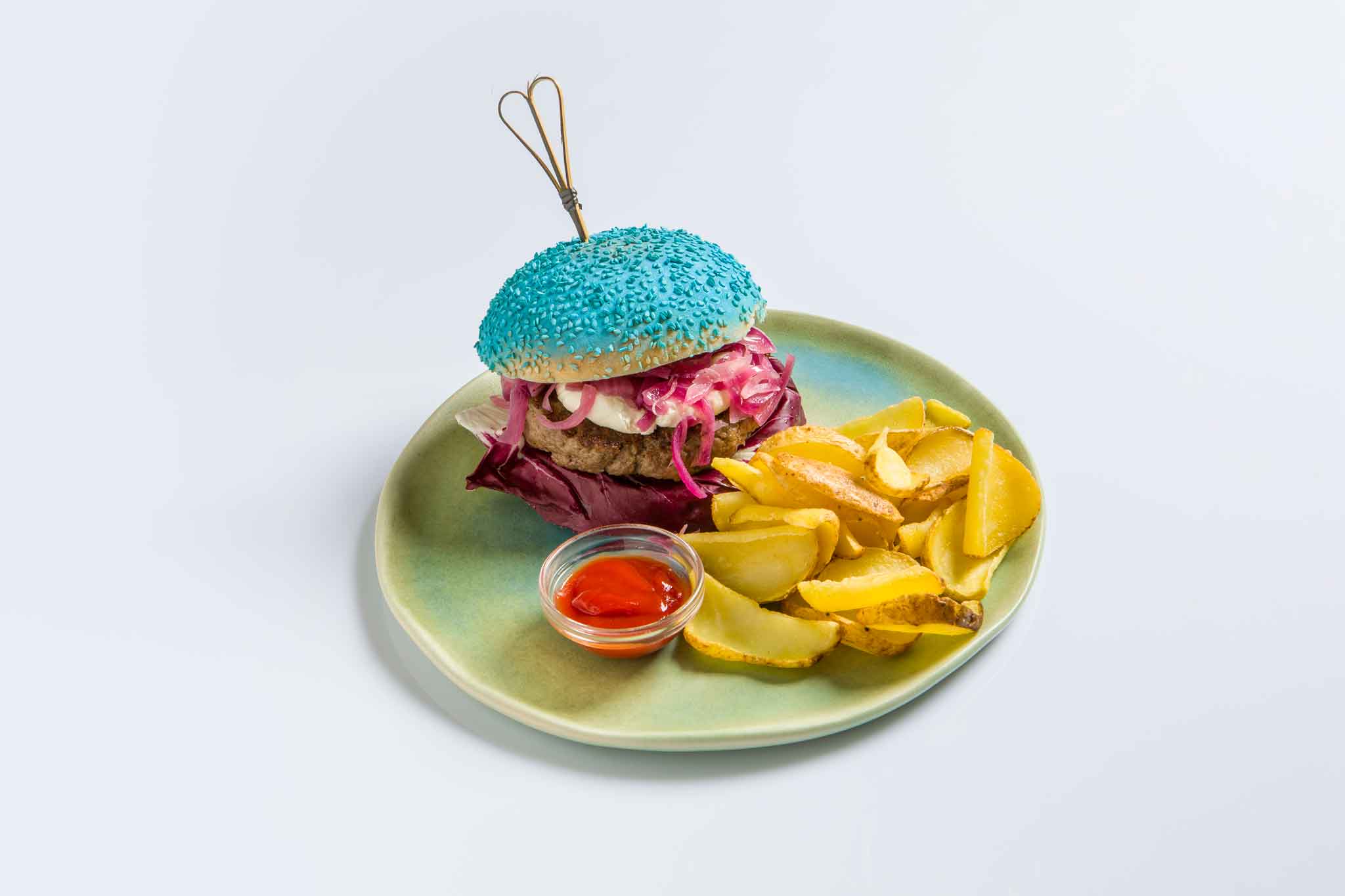 La ricetta dell&#8217;Ink Burger di Luca Martin