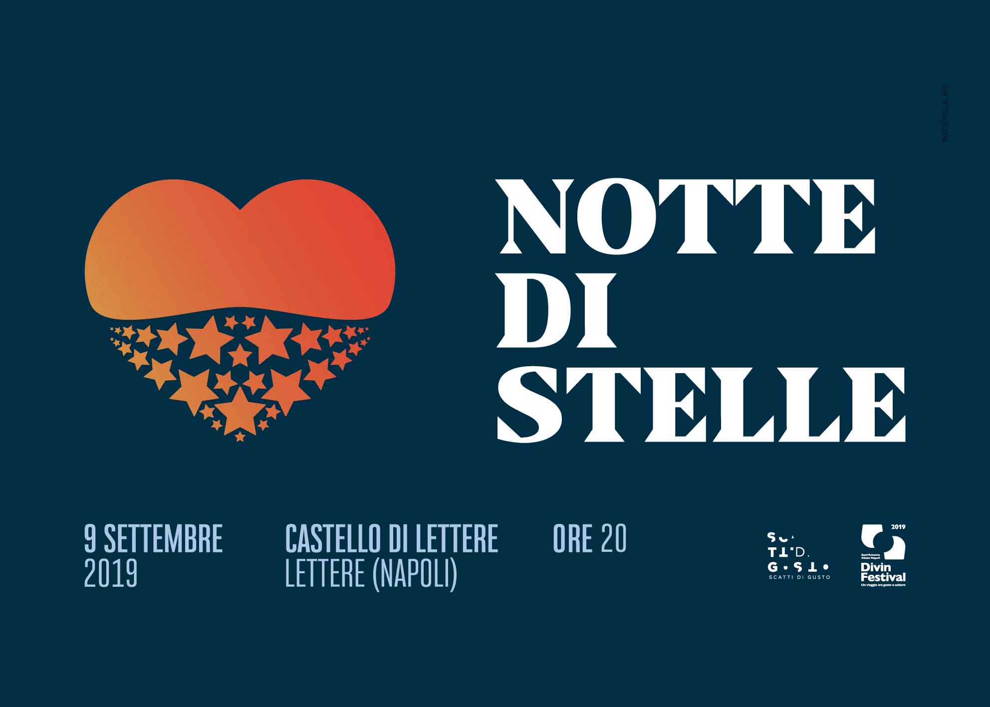 Notte di Stelle 2019. Tutti gli Chef, i Pizzaioli e gli Artigiani del Gusto