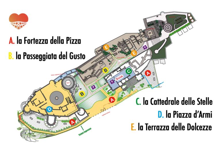 Notte di Stelle. La mappa con tutti i piatti, le pizze, i dolci che vi aspettano