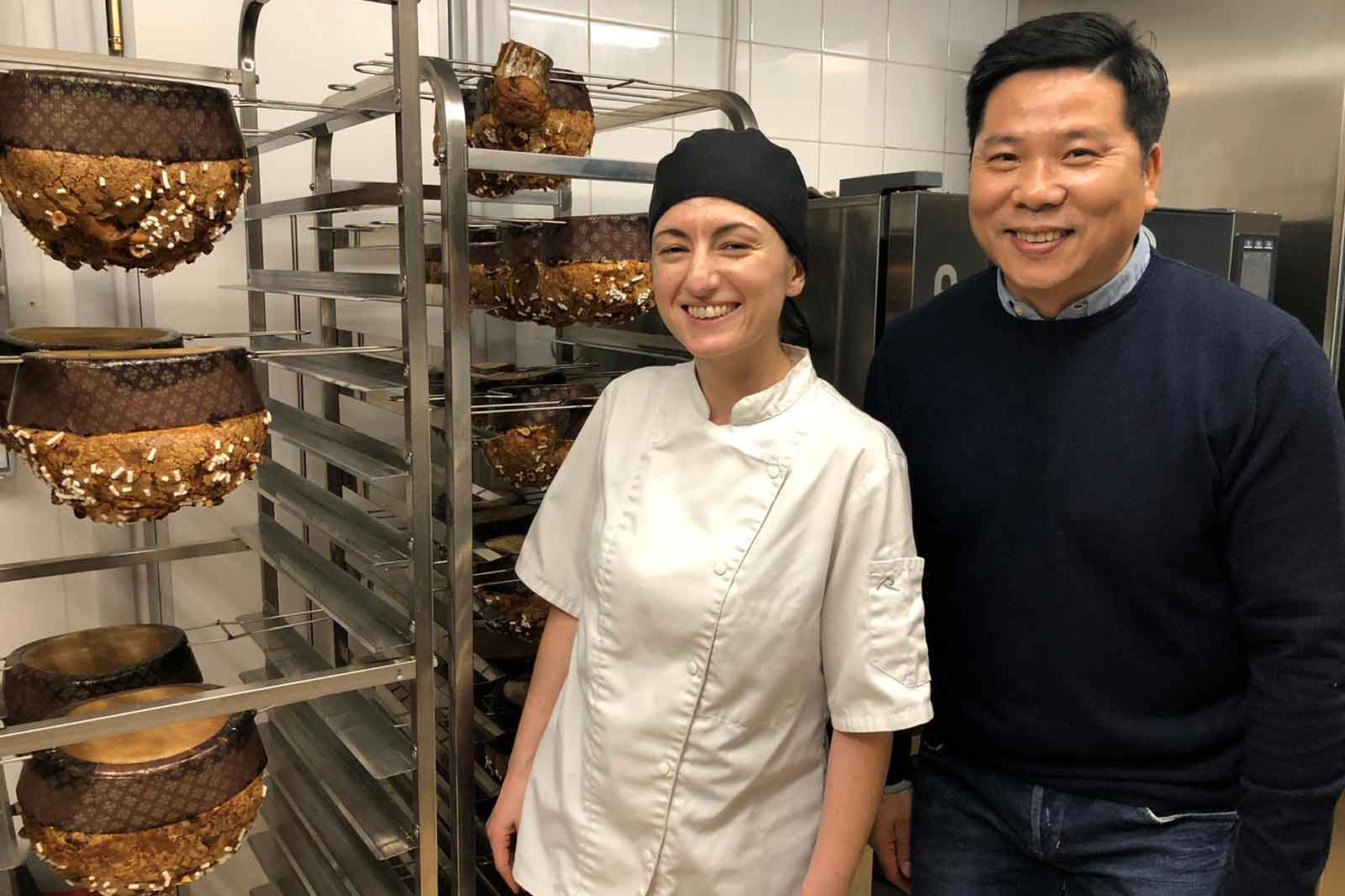 Il panettone cinese di Belle Helene per Dao a Roma è fantastico