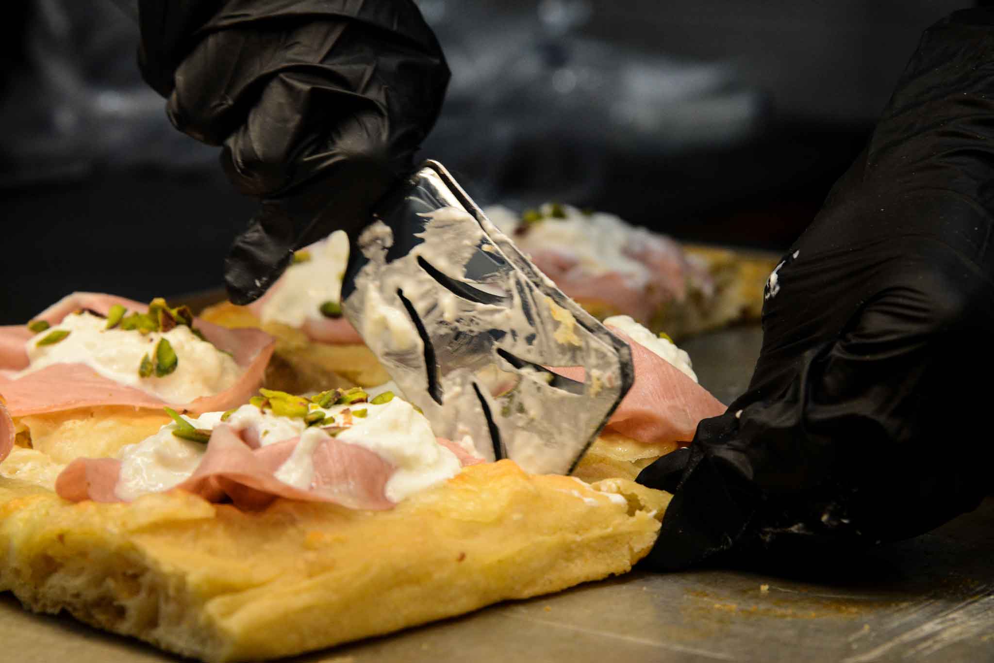 La nuova pizza in teglia di Street by Il Vecchio e il Mare a Firenze