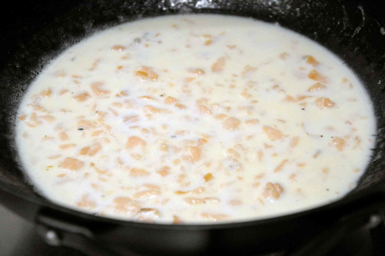 farfalle al salmone con panna ricetta scientifica