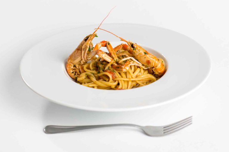 Linguine agli scampi, la ricetta di Antonio Scarantino dall&#8217;Adriatico