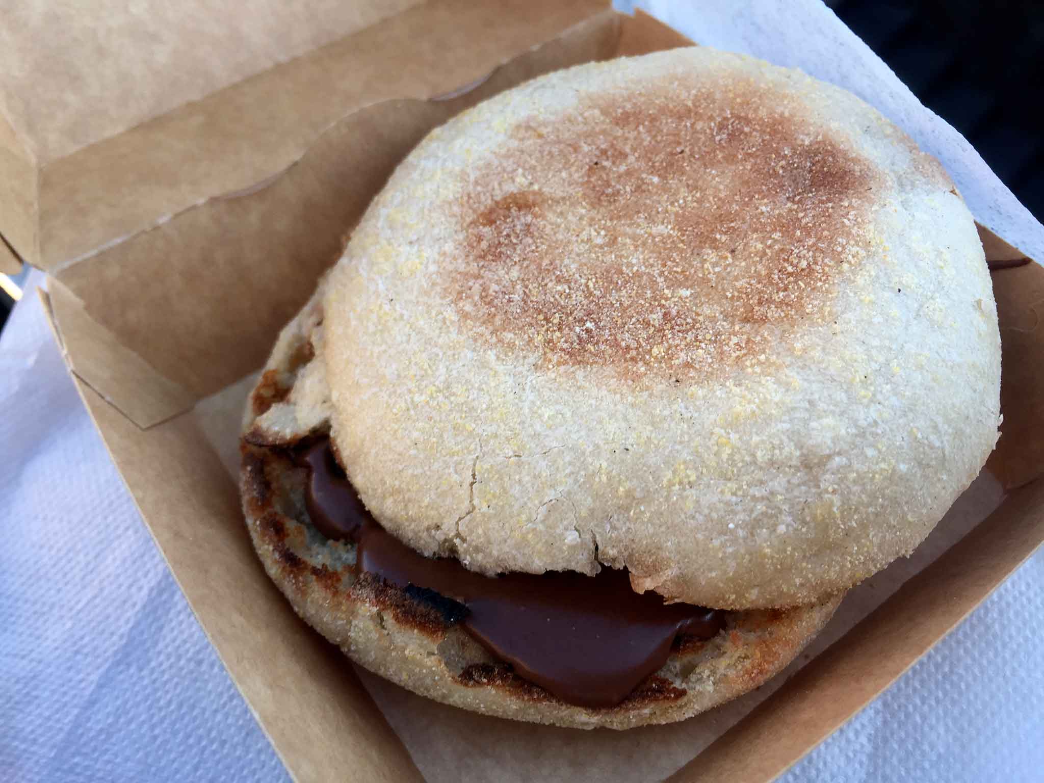 Nutella. Il panino McCrunchy Bread di McDonald&#8217;s è buono