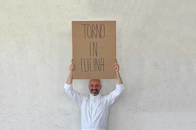 Niko Romito torna in cucina e apre le consegne a domicilio a Roma