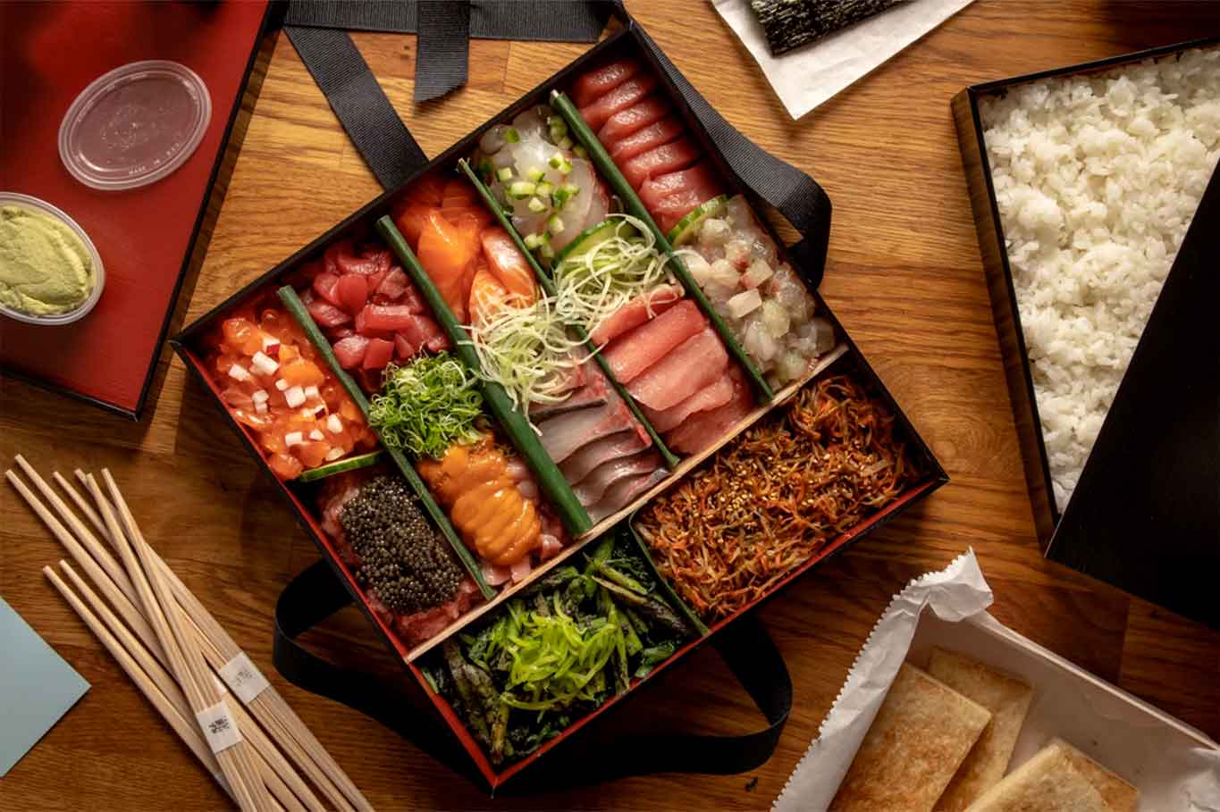 Il più costoso sushi delivery è del tre stelle Michelin Masa: 800 $