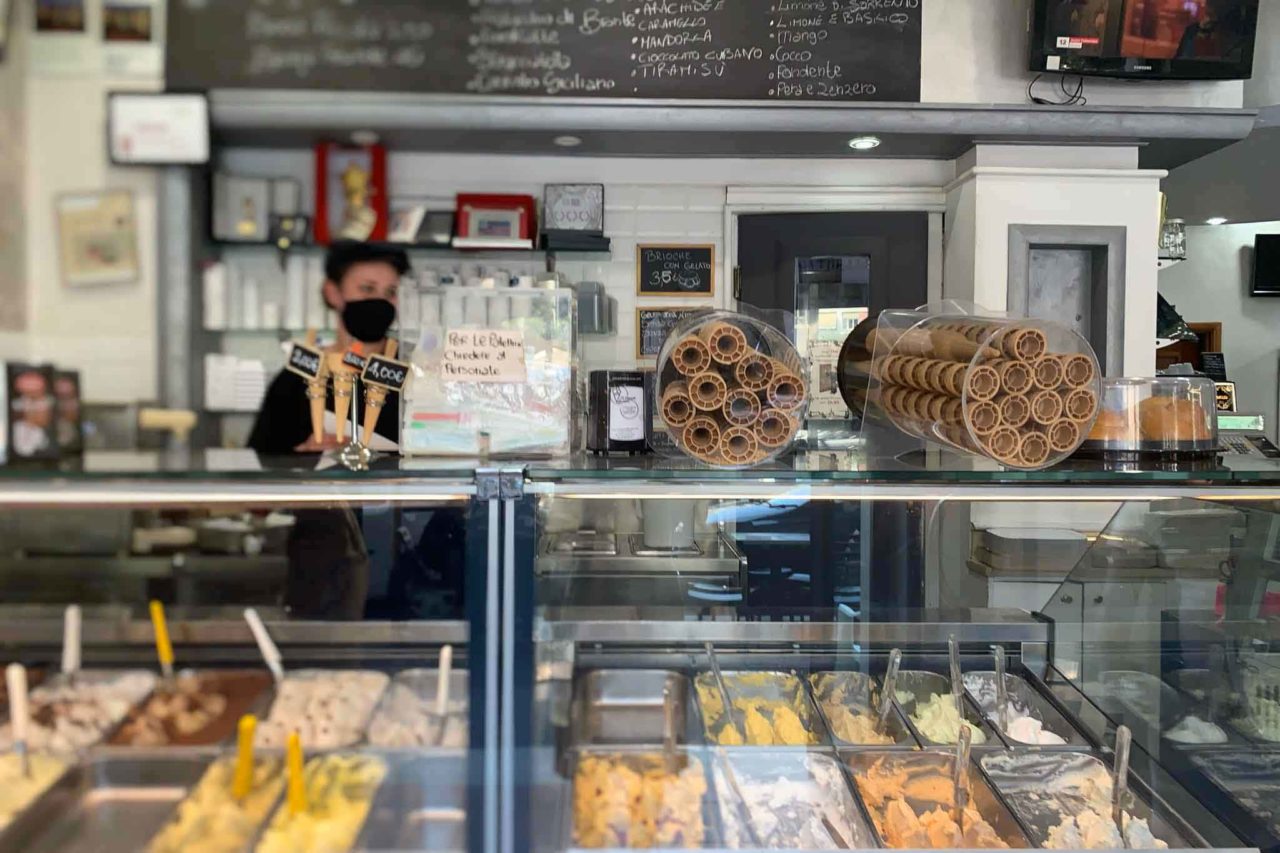 Il Cannolo Siciliano gelateria Roma banco gelati