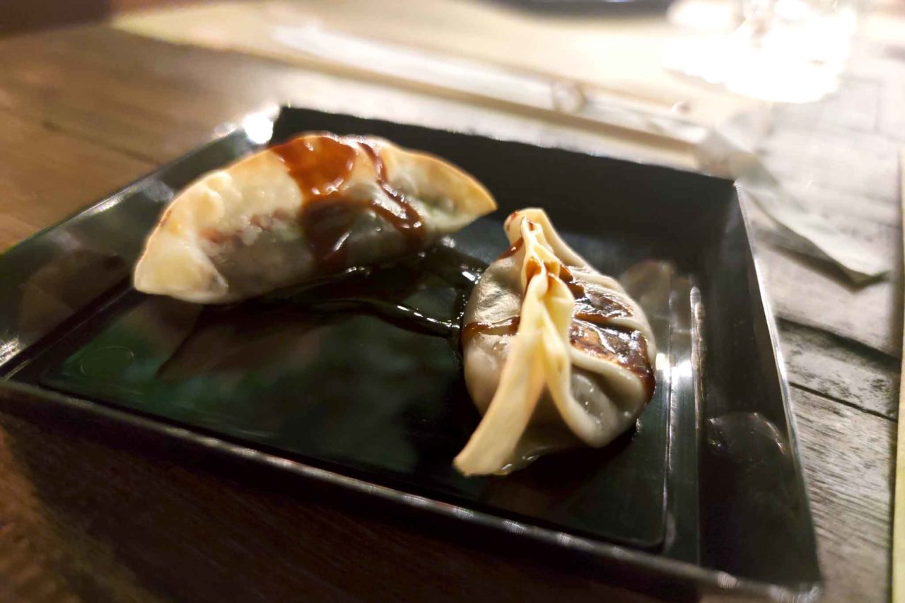 gyoza del Mediterraneo ristorante al maxxi