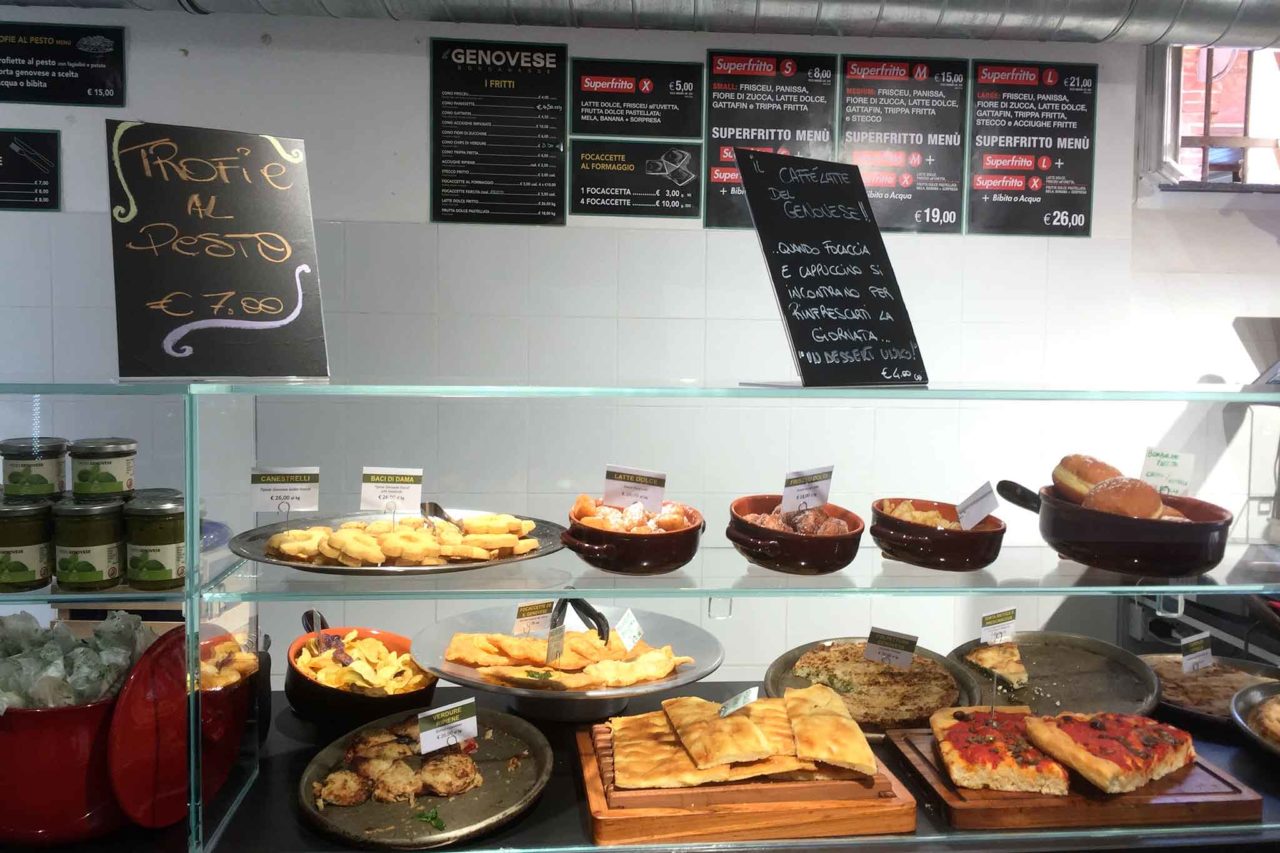 Il Genovese a Boccadasse banco fritti