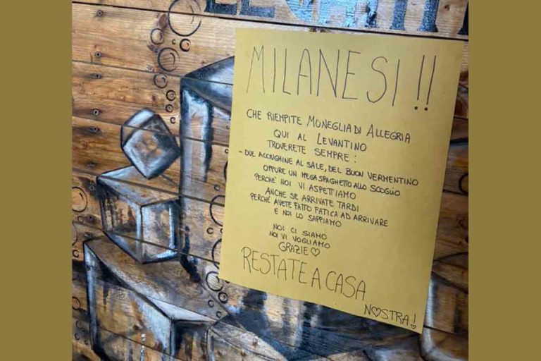 Levantino: ristorante ligure dove i milanesi non sono guardati con sospetto