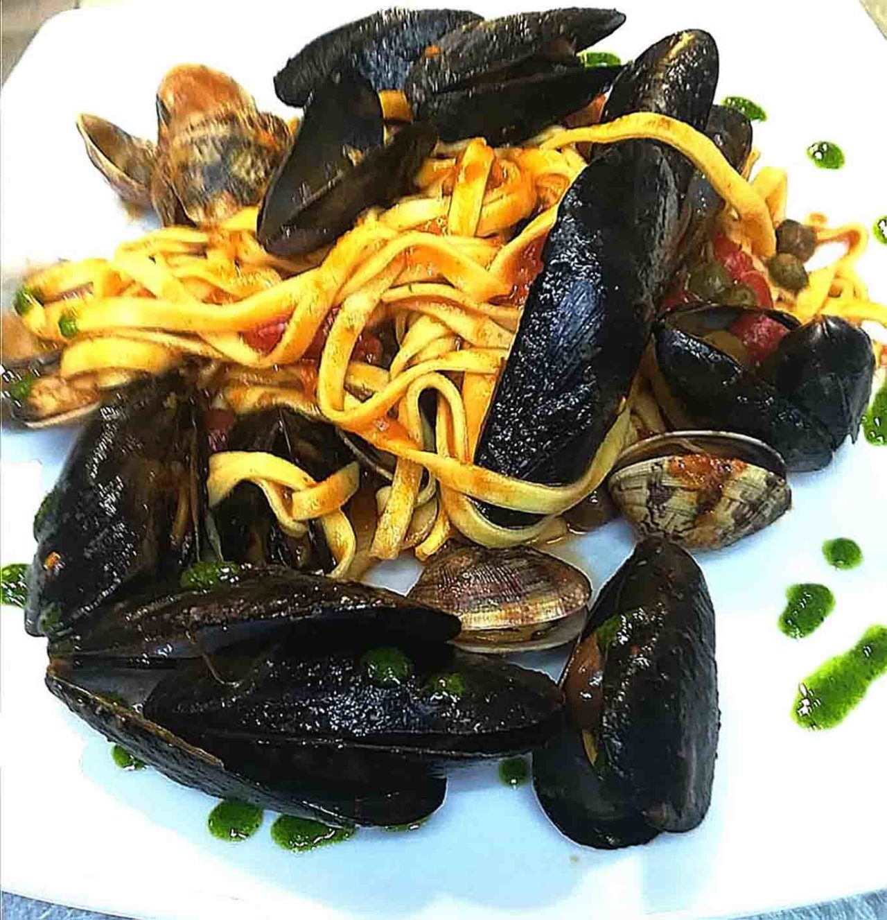 pasta cozze e vongole ristoranti di mare