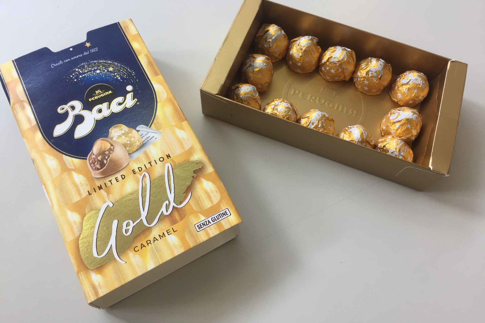 Baci Perugina Gold: la nuova edizione limitata al caramello provata per voi