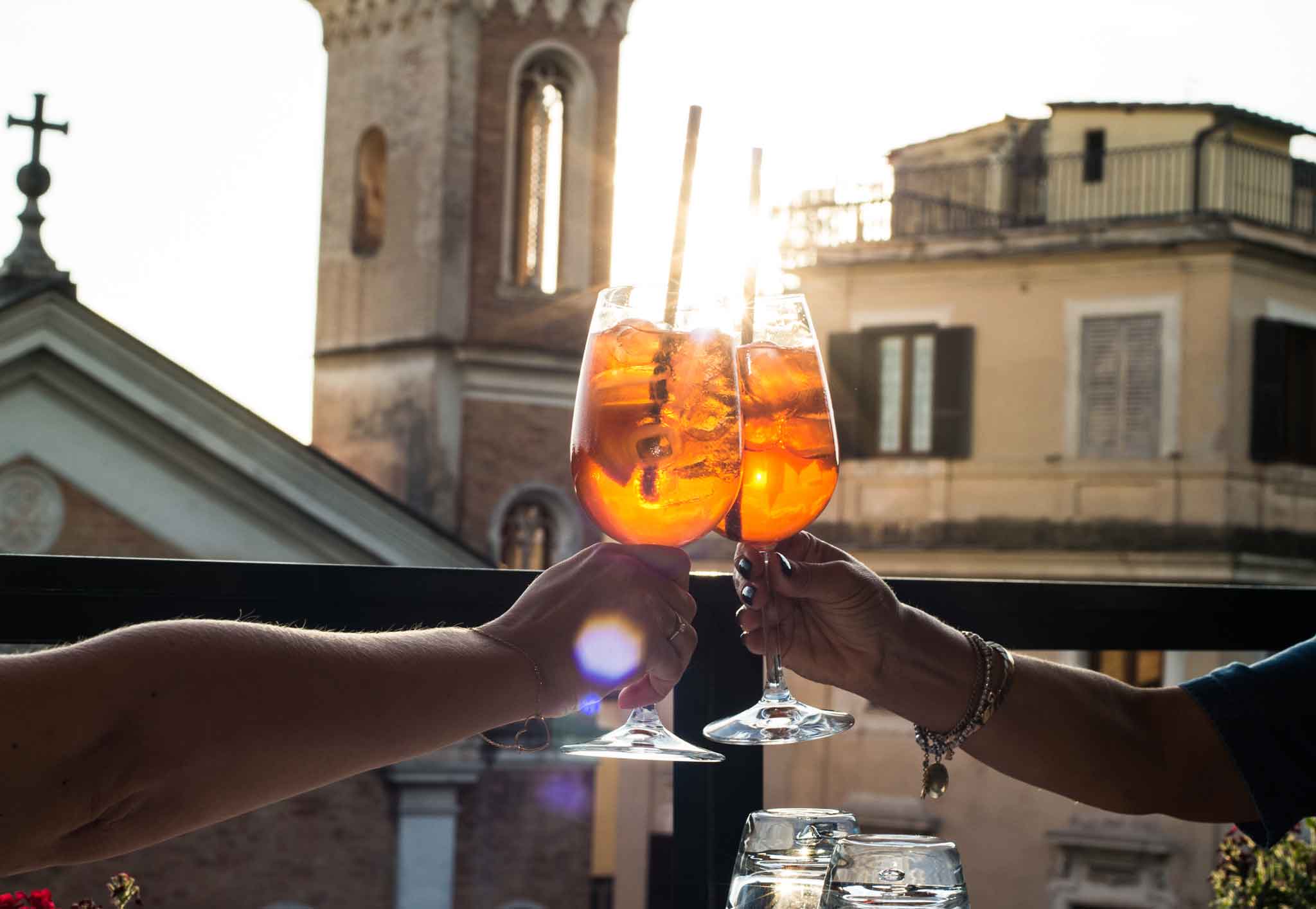 Aperitivo all’aperto: i 10 migliori locali di Roma in centro e non