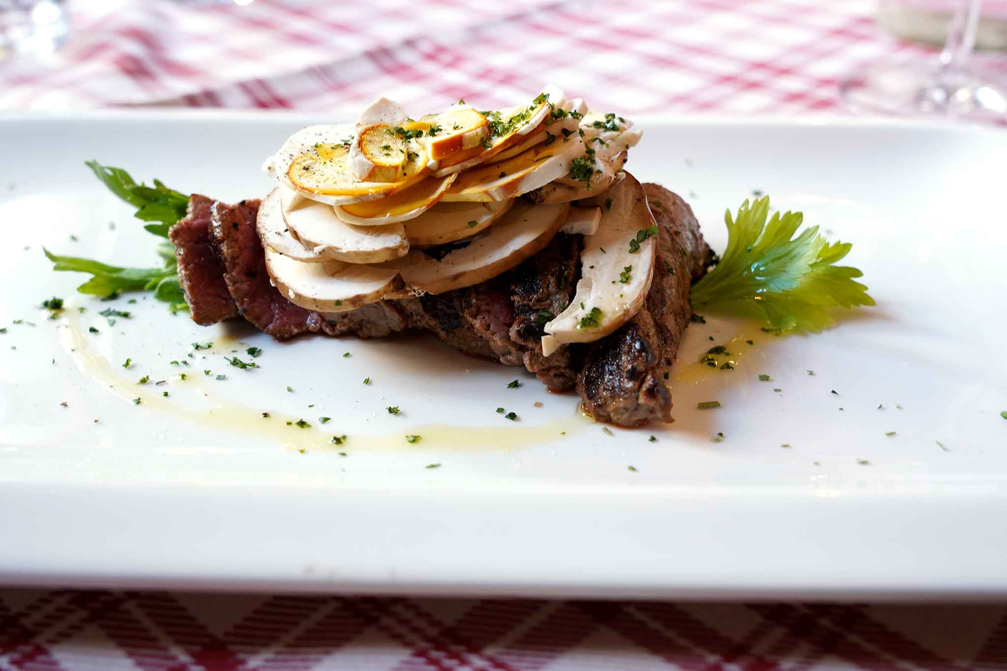 Per funghi e tartufi ottimi segnate Osteria da Diego a Canneto sull&#8217;Oglio