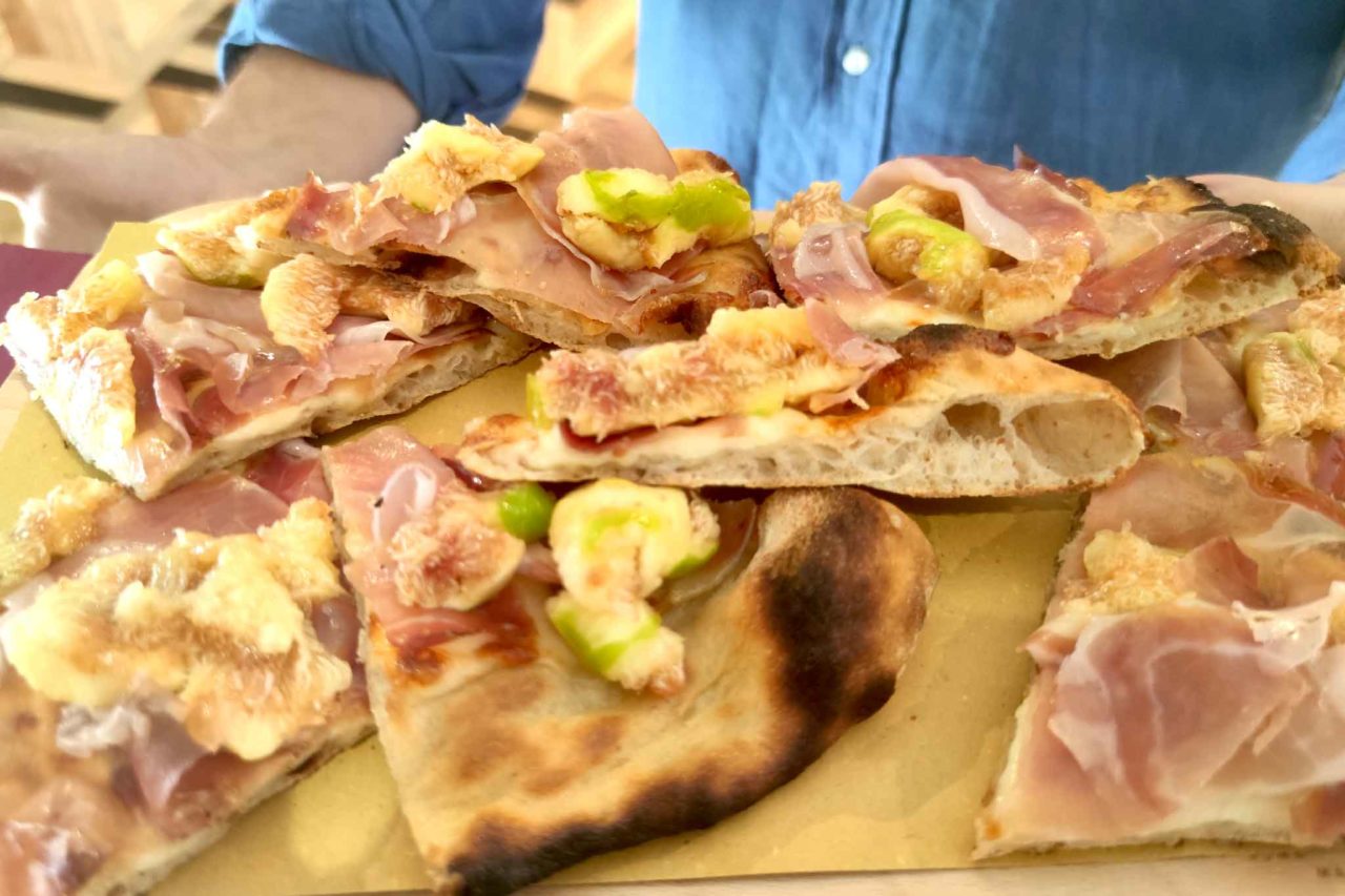 pizza prosciutto e fichi Elettroforno Frontoni