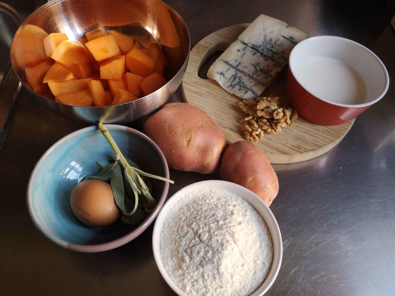 gnocchi di zucca ingredienti