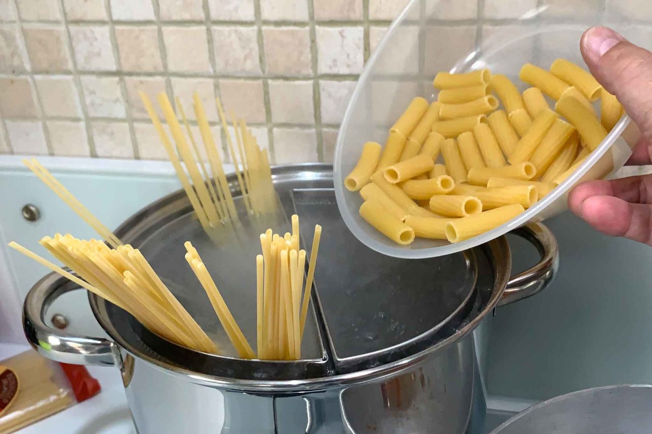 spaghetti e rigatoni