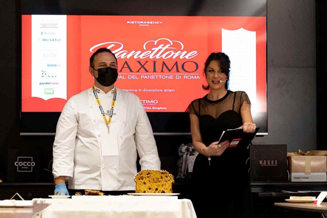 Panettone Maximo Fabrizio Donatone e Sara De Bellis