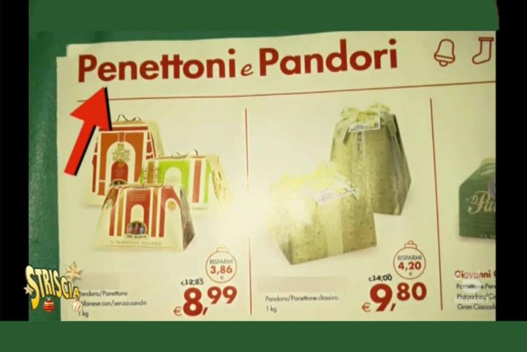 Panettone e refusi a luci rosse: strafalcione o caso di marketing pilotato?