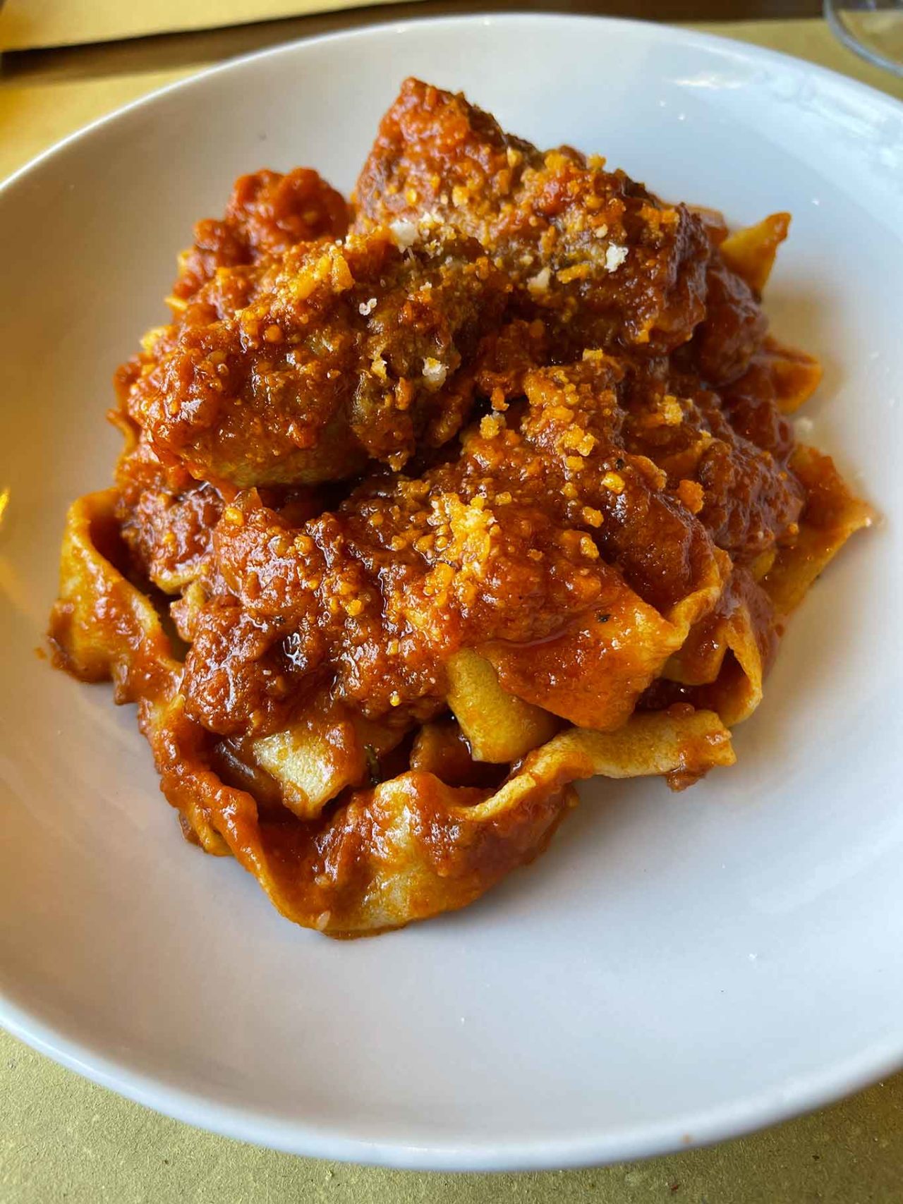 Trecca Cucina di Mercato Roma pappardelle