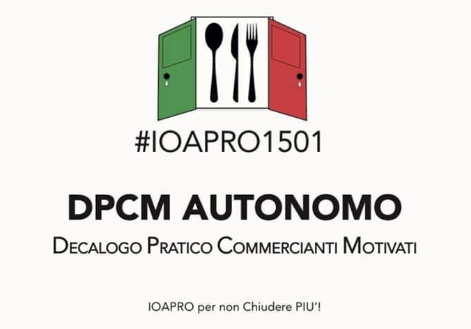 Io Apro: la rivolta disperata dei ristoranti contro i divieti del nuovo Dpcm