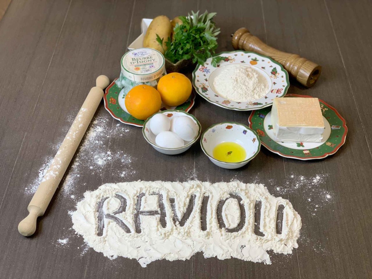 ravioli di grano saraceno al taleggio ingredienti