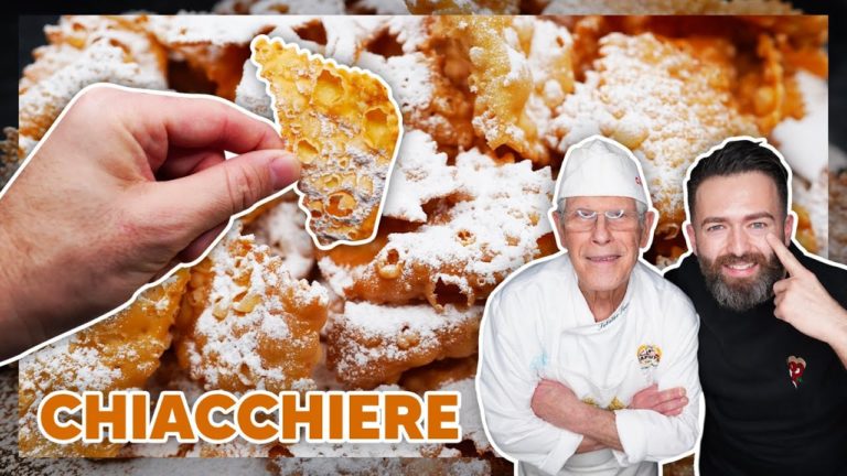 Chiacchiere di Carnevale. Video ricetta per farle asciutte e con le bolle