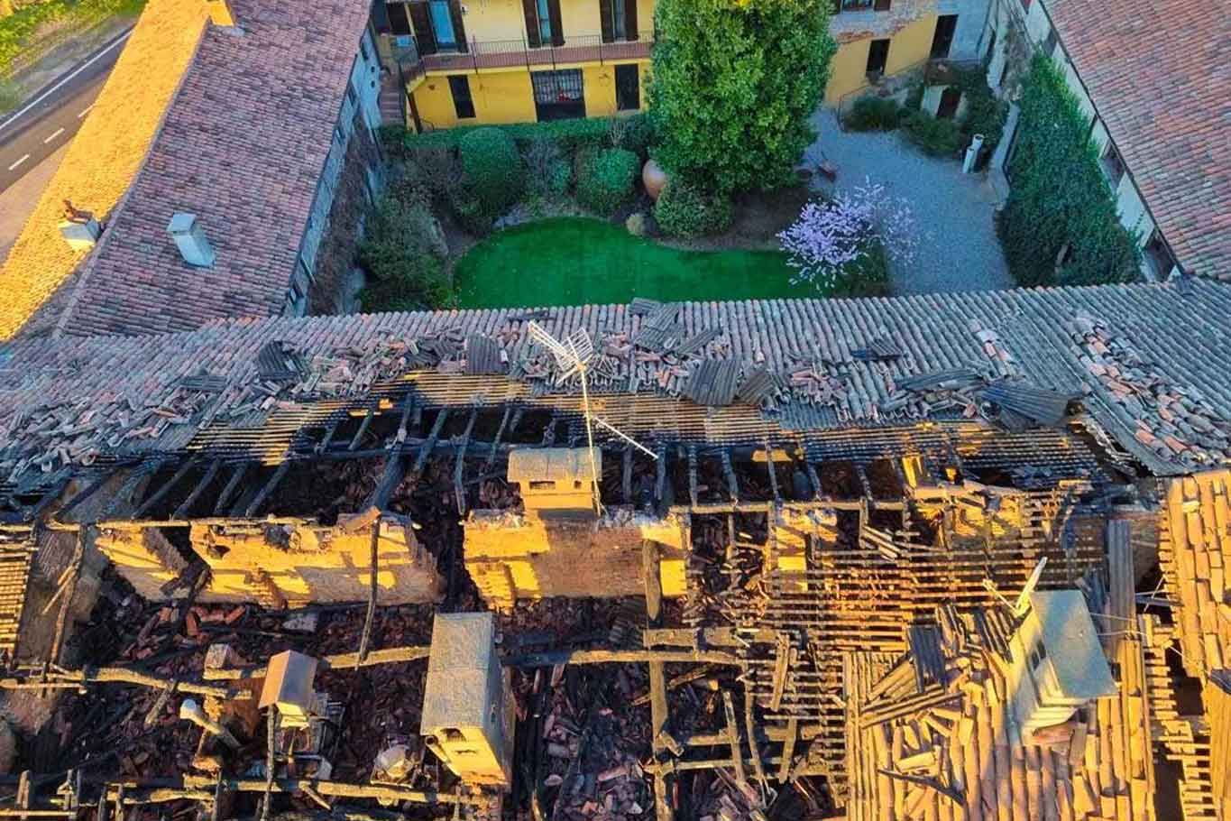 La Rampina: incendio distrugge il ristorante amato da Gualtiero Marchesi