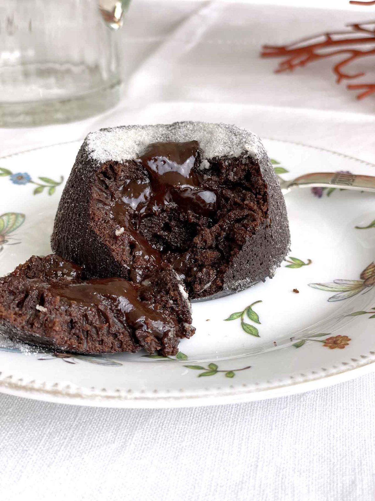 tortino al cioccolato ristorante Il Gozzo Salerno