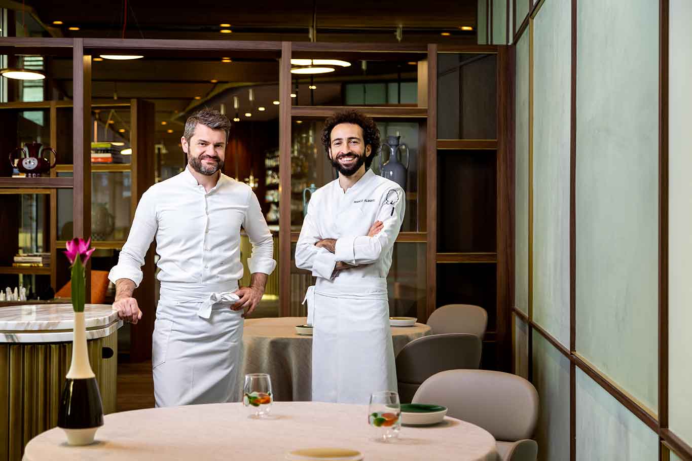 Enrico Bartolini deluso per l&#8217;addio di  Franco Aliberti al ristorante Anima