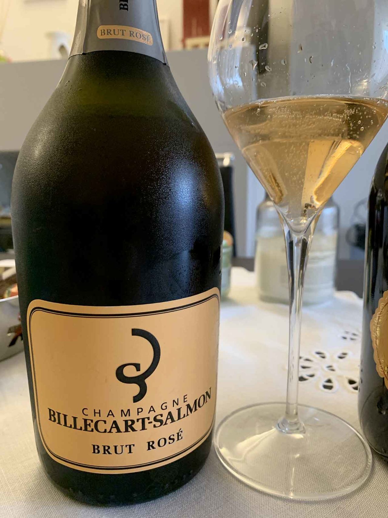 champagne rosé brut Billecart-Salmon