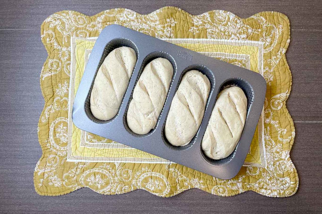 pane con farina di ceci filoncini