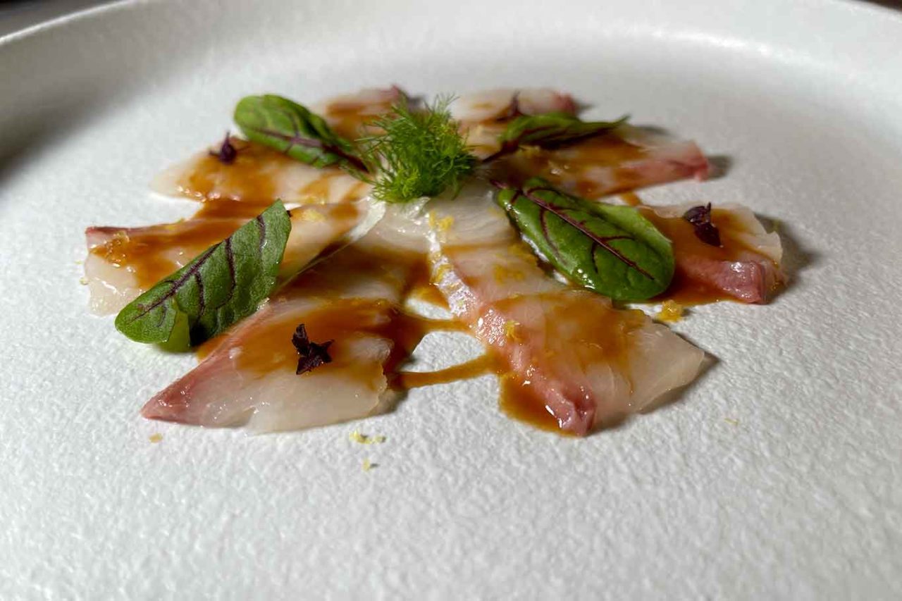 Hoshi Salerno ristorante giapponese carpaccio di ricciola