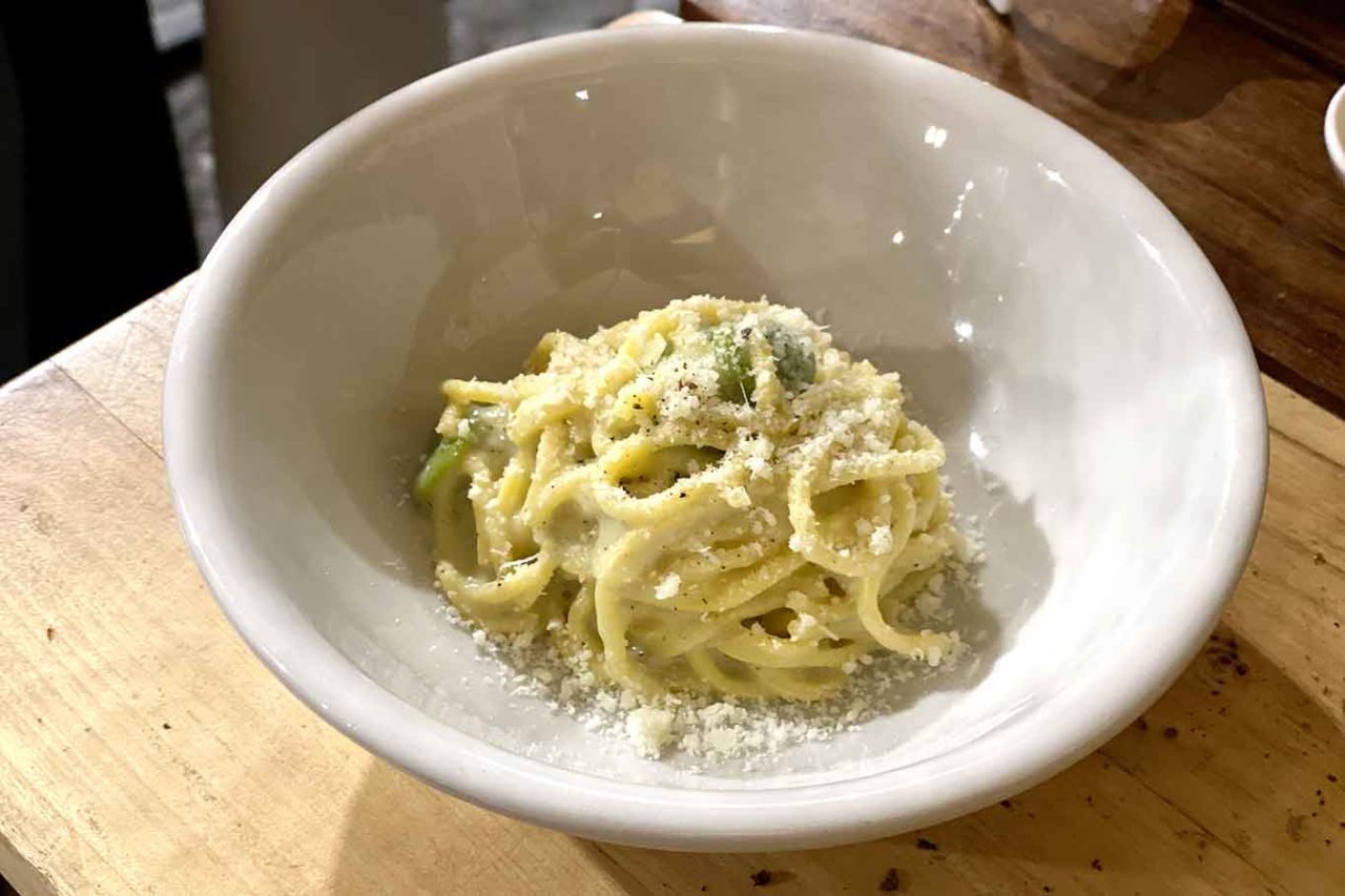 Rimessa Roscioli Roma cacio e pepe