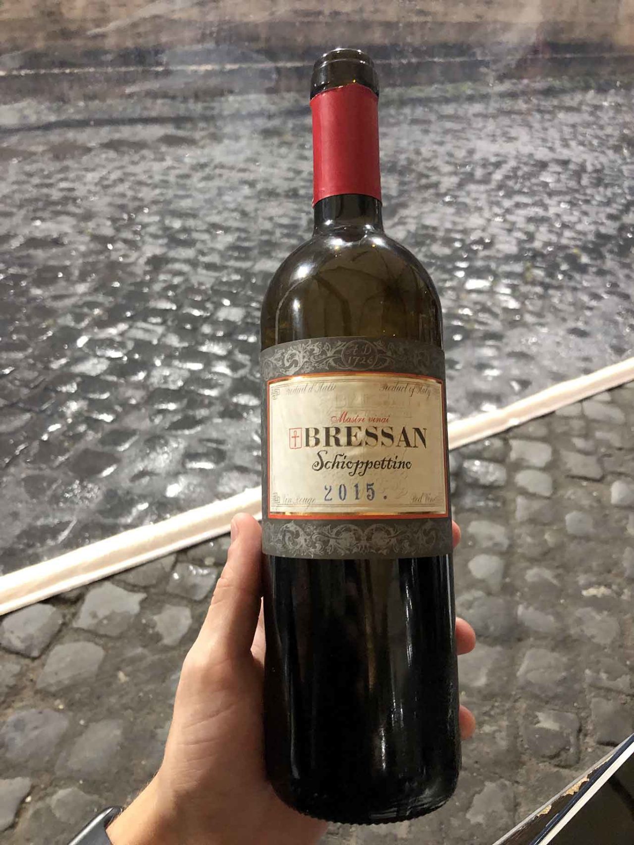 vino schioppettino Bressan